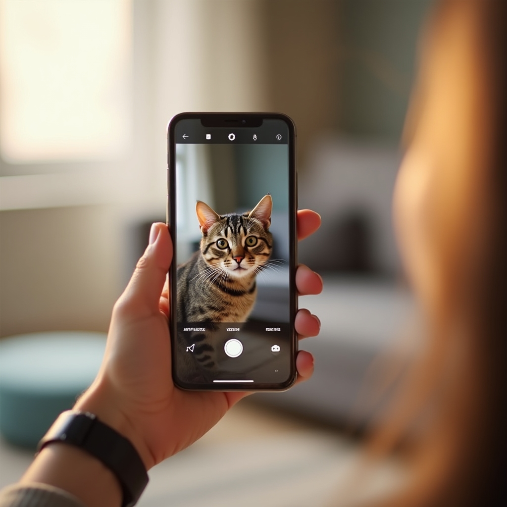 Fotografia scattata durante aggiornamento quotidiano del pet sitter al proprietario